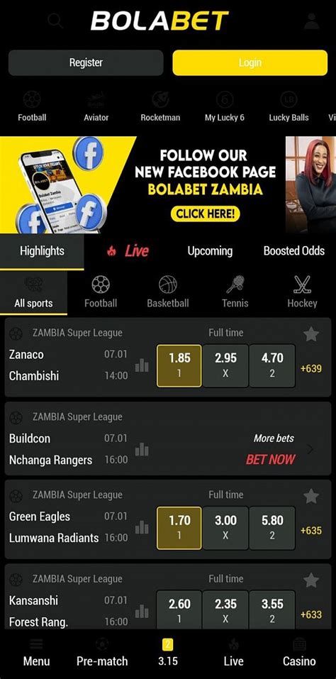 bolabet zambia app download